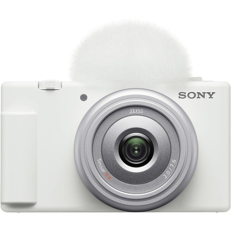 Sony ZV-1F Vlogging Camera (White)  